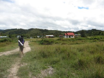 The old airstrip