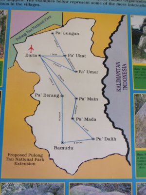 A guide of the area. Its say 10 hrs in all, that why we couldn't make it