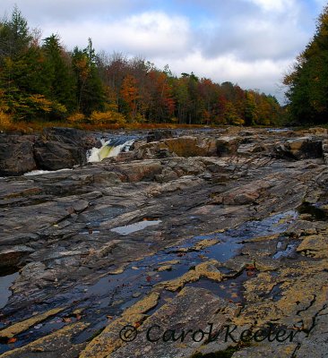 Rocks at Canada Creek Falls
