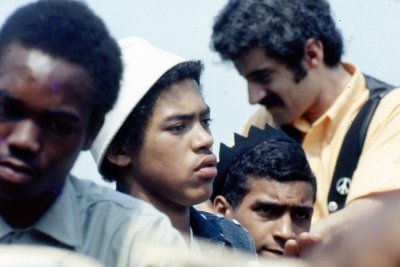 More musicians at the Bethesda fountain in Central Park 1969