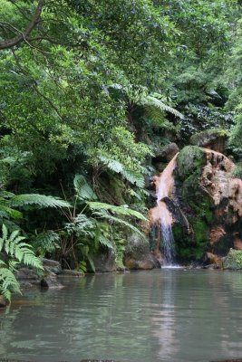 Water Fall at Caldeira Veljha, Azores