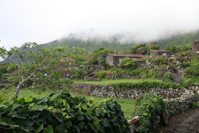 Restored old village of Aldei Cuada, Flores, Azores