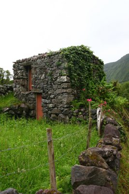 Stone farm building, Azores