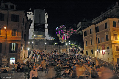The Spanish steps (Rome, Italy)