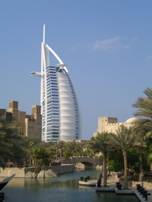 Medinat Centre with Burj in Background.jpg