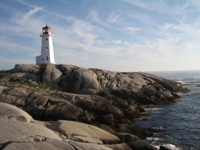 Lighthouse and the Sea, Peggy's Cove.JPG