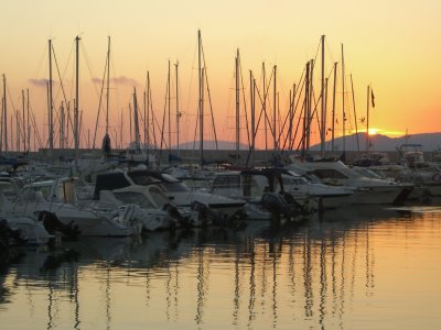 Alghero Harbour, Sardinia