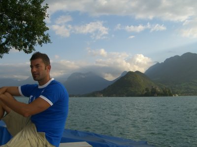 David Outside Annecy