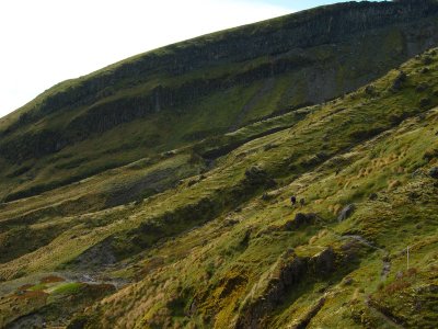 Volcanic slopes, Mt Taranaki