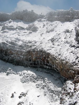 Mt Ngauruhoe crater 1