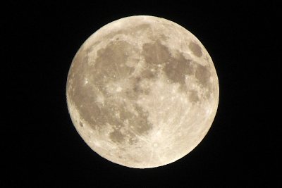 Digiscoped moon