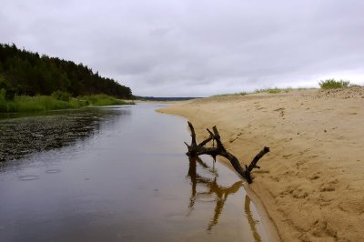 Zandbank Golf van Riga