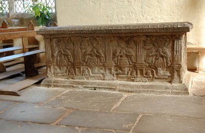 Skenfrith Church - John Morgan's tomb who died in 1557