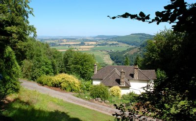 Wye valley from the Doward