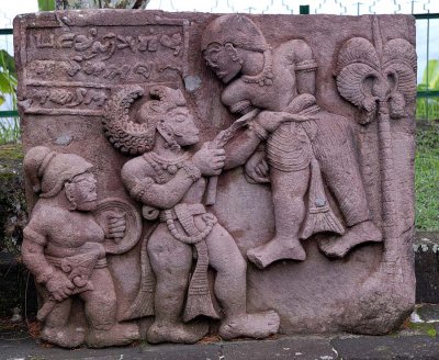 Sukuh Temple - rough carving
