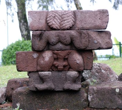 Sukuh Temple - I am not sure that they put this together correctly