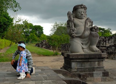 Candi Sewu (Temple) at Prambanan in Central Java