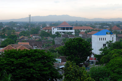 Across the city of Surakarta