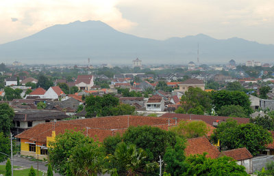 Across the city of Surakarta