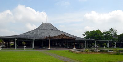 The central pavilion