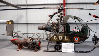 Minimalist helicopter - Sud S01221S Djinn 1959