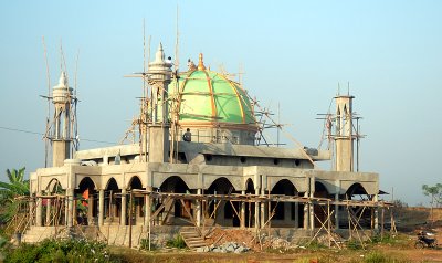 Mosque under construction