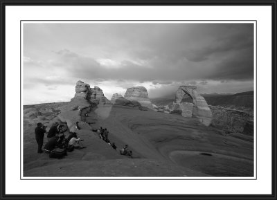 Photographers at Delicate Arch