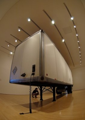 National Gallery trailer inspection