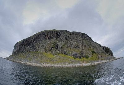 The full Ailsa Craig by 180 lens