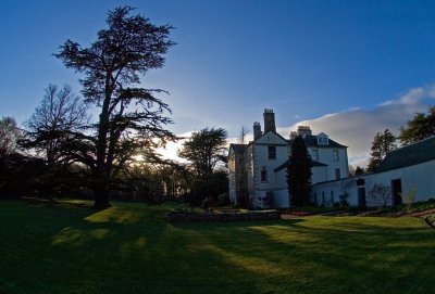 Rozelle House at sunset