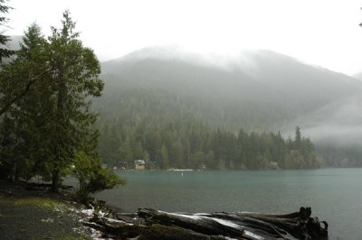 Lake Crescent, the misty and mystic