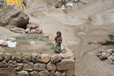 Boy who lives in a cave