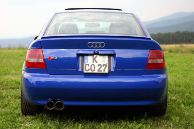 Nogaro Blue Audi S4 Rear.jpg