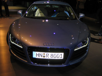 Audi R8 quattro Paris Debut Party