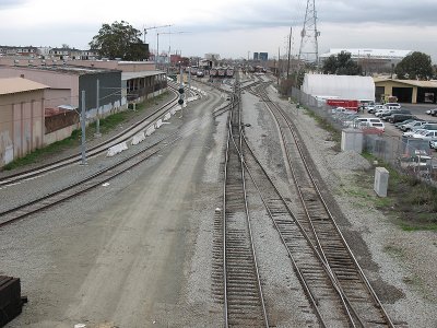 Railroad tracks, San Jose