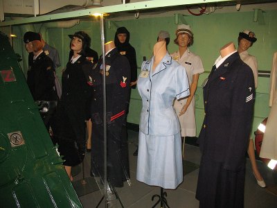 Women in the Navy Display