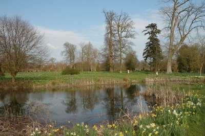 Pond in Godinton Garden