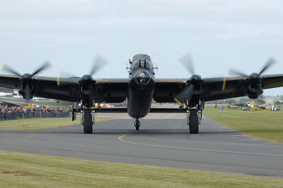 Lancaster taxiing