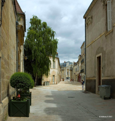Dijon old town street