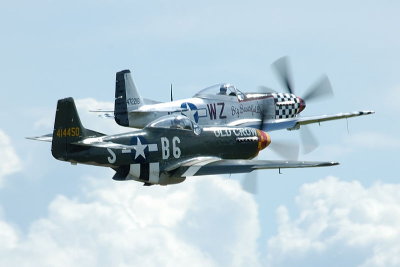 P51s Big Beautiful Doll and Old Crow