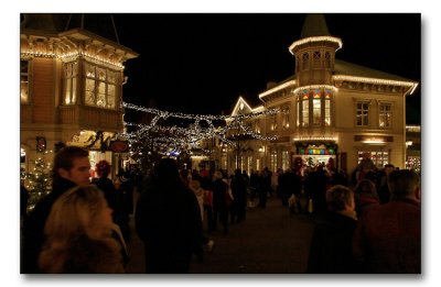 Liseberg at night