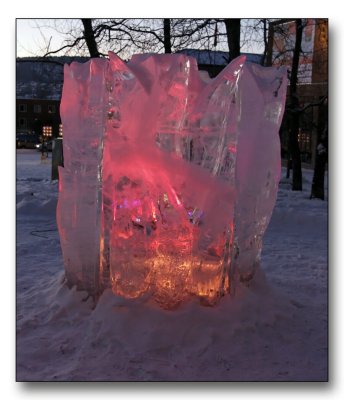 Ice sculpture from stersund