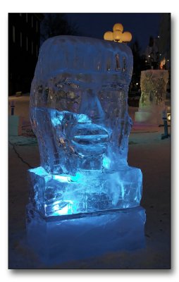 Ice sculpture from stersund