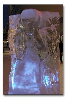 Ice sculpture from stersund