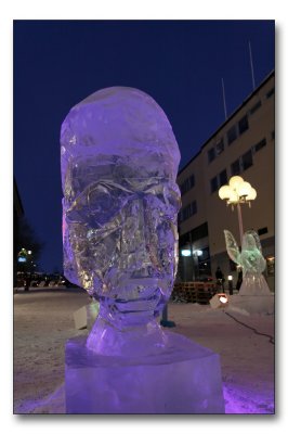 Ice sculpture from stersund