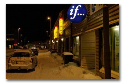 Vadsø by night