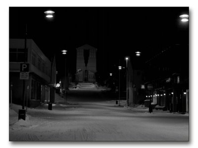 Vadsø by night