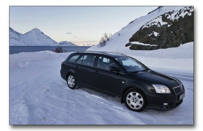 Toyota Avensis - perfect on winter roads