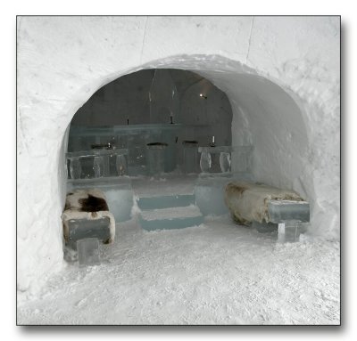 Igloo Hotel in Alta