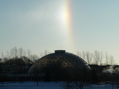 Sundog and the dome